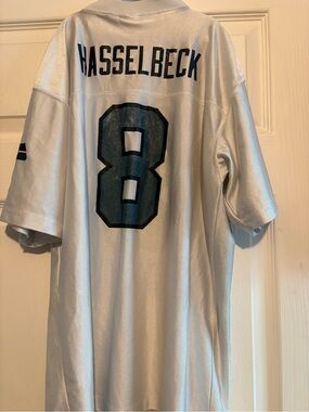 Hasselbeck #8 White Kids Football Jersey